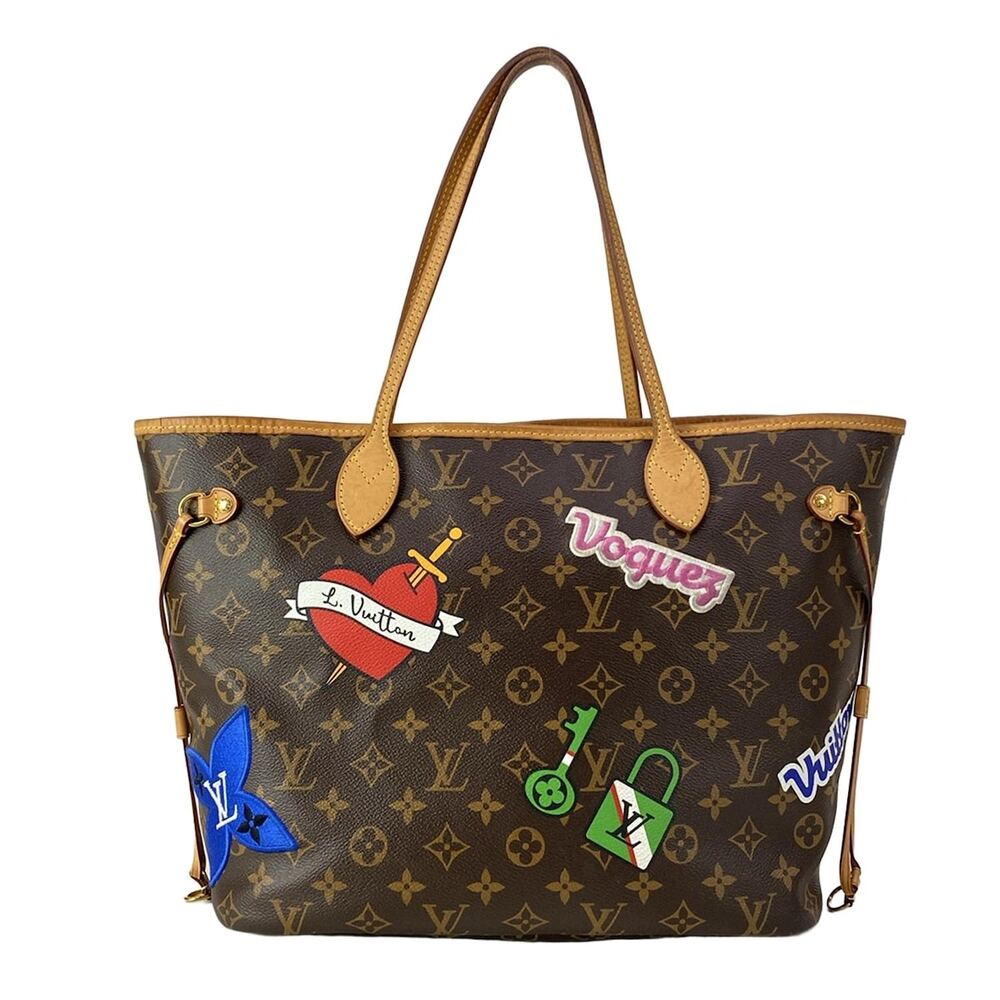 Louis Vuitton Neverfull MM Monogram Tote Bag M43988 Multi - Picture 3 of 8